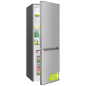 Lodówko-zamrażarka 173 l Bomann KG 7359 (inox) Lodówko-zamrażarka 173 l Bomann KG 7359 (inox)