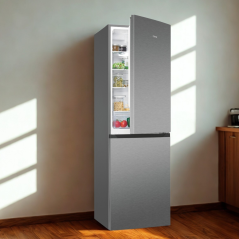 Lodówko-zamrażarka Bomann KG 7360 (inox)