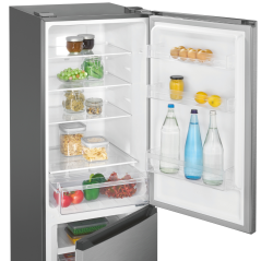 Lodówko-zamrażarka Bomann KG 7360 (inox)