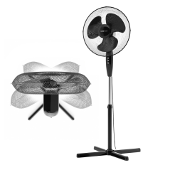 Wentylator stojący wiatrak podłogowy Clatronic VL 3603 S (Ø40cm, wys.125cm)