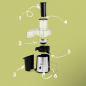 Sokowirówka wysokoobrotowa całe owoce Clatronic AE 3666