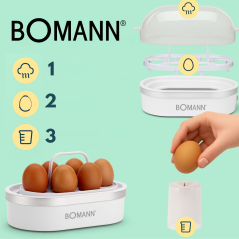 Jajowar urządzenie do gotwania jaj Bomann EK 5022 CB