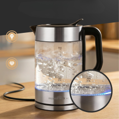 Czajnik elektryczny szklany 1.7 L ProfiCook PC-WKS 1322 G (inox)
