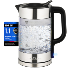 Czajnik elektryczny szklany 1.7 L ProfiCook PC-WKS 1322 G (inox)