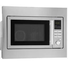 Kuchenka mikrofalowa z grillem, mikrowela do zabudowy Bomann MWG 2216 H EB (inox)