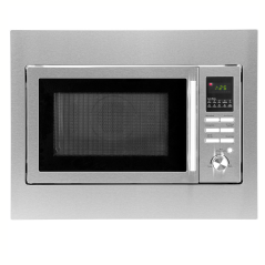 Kuchenka mikrofalowa z grillem, mikrowela do zabudowy Bomann MWG 2216 H EB (inox)