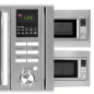 Kuchenka mikrofalowa z grillem, mikrowela do zabudowy Bomann MWG 2216 H EB (inox)