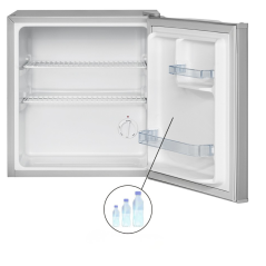 Lodówka chlodziarka podblatowa 42L Bomann KB 7346 (inox look)