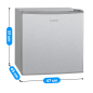 Zamrażarka podblatowa 31L Bomann GB 341.1 (inox look)