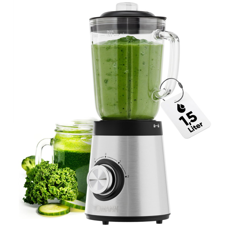 Mikser kielichowy  1,5 l BPA-free Bomann UM 6084 CB
