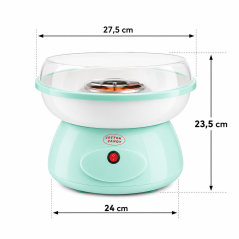 Urządzenie do waty cukrowej Clatronic ZWM 3478 (miętowy)