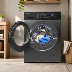 Pralka automatyczna 8 kg 1400 obr/min Inverter Bomann WA 7188 (titan)