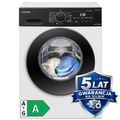 Pralka automatyczna 8 kg 1400 obr/min Inverter Bomann WA 7188 (biała)