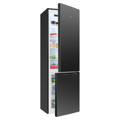 Lodówko-zamrażarka 262 l Bomann KG 7369 (ciemny inox)