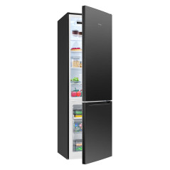 Lodówko-zamrażarka 262 l Bomann KG 7369 (ciemny inox)