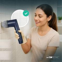Bezprzewodowa elektryczna szczotka obrotowa do czyszczenia Clatronic  ERB 3815 A Outlet