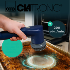 Bezprzewodowa elektryczna szczotka obrotowa do czyszczenia Clatronic  ERB 3815 A Outlet