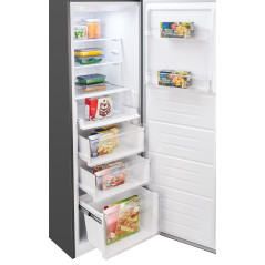 Zamrażarka szufladowa Total No Frost 274 l Bomann GS 7371 (ciemny inox)