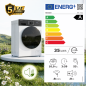 Pralka automatyczna 10 kg 1400 obr/min Inverter Bomann WA 7112 (biała)