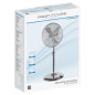 Stalowy wentylator podłogowy wiatrak stojący ProfiCare PC-VL 3064 MS (chrom) Outlet