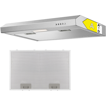 Okap kuchenny podszafkowy 60 cm Bomann DU 7613 (inox)