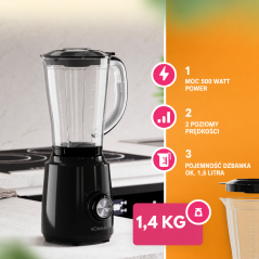 Blender kielichowy mikser Bomann UM 6083 CB