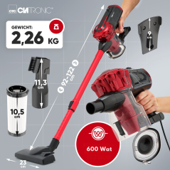 Odkurzacz pionowy Clatronic BS 1314