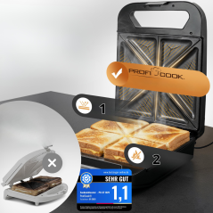 Opiekacz do kanapek tostów ProfiCook PC-ST 1329