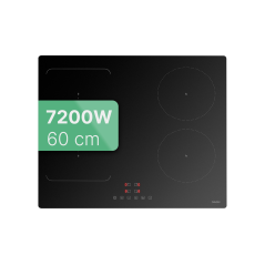Matowa płyta indukcyjna do zabudowy Bomann EBKI 7944