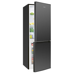 Lodówko-zamrażarka 173 l Bomann KG 320.3 (ciemny inox)