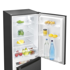Lodówko-zamrażarka 173 l Bomann KG 320.3 (ciemny inox)