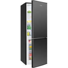 Lodówko-zamrażarka 173 l Bomann KG 320.3 (ciemny inox)